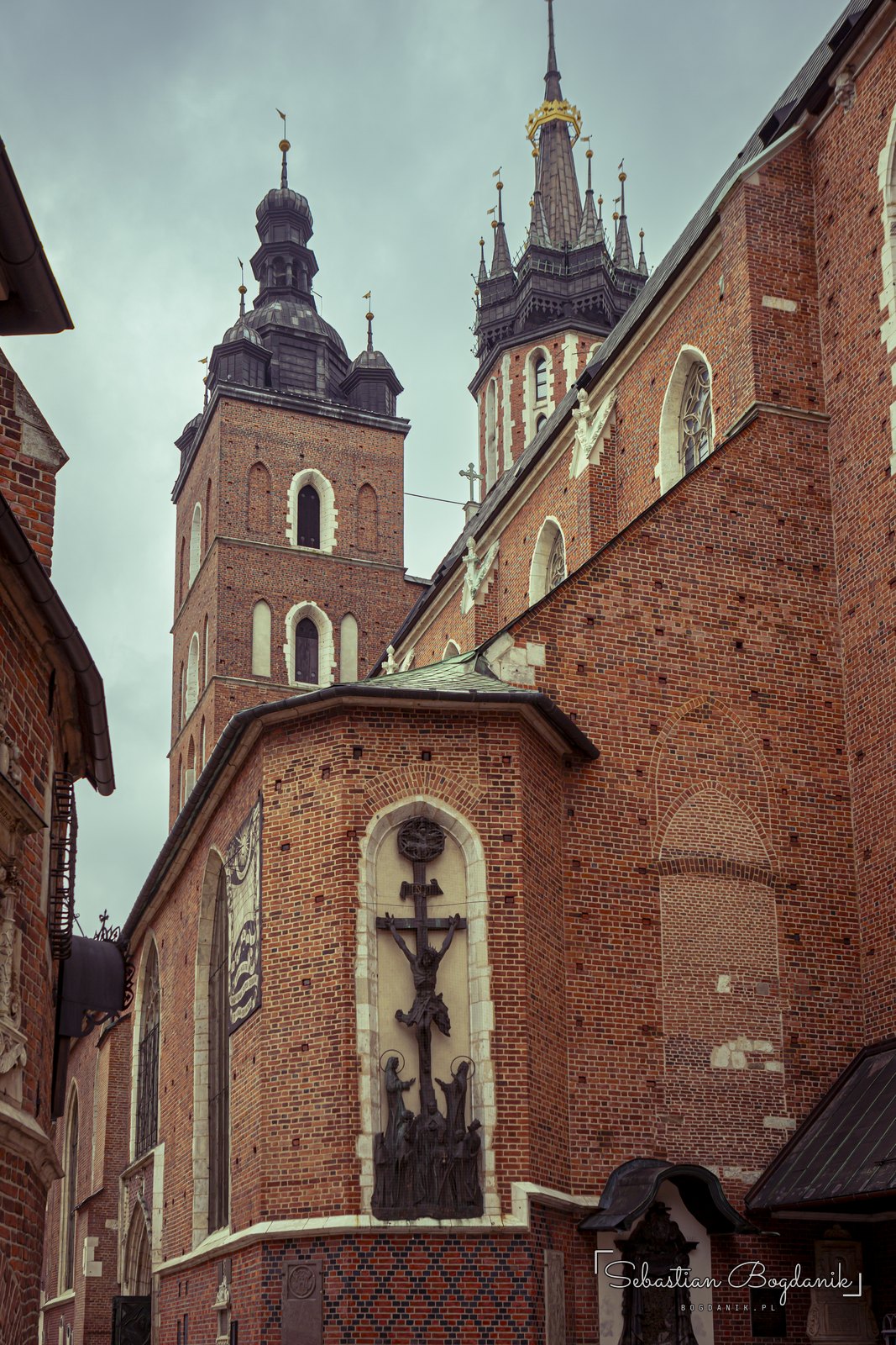 The chancel of St Mary’s Basilica, seen from Mariacki Square.