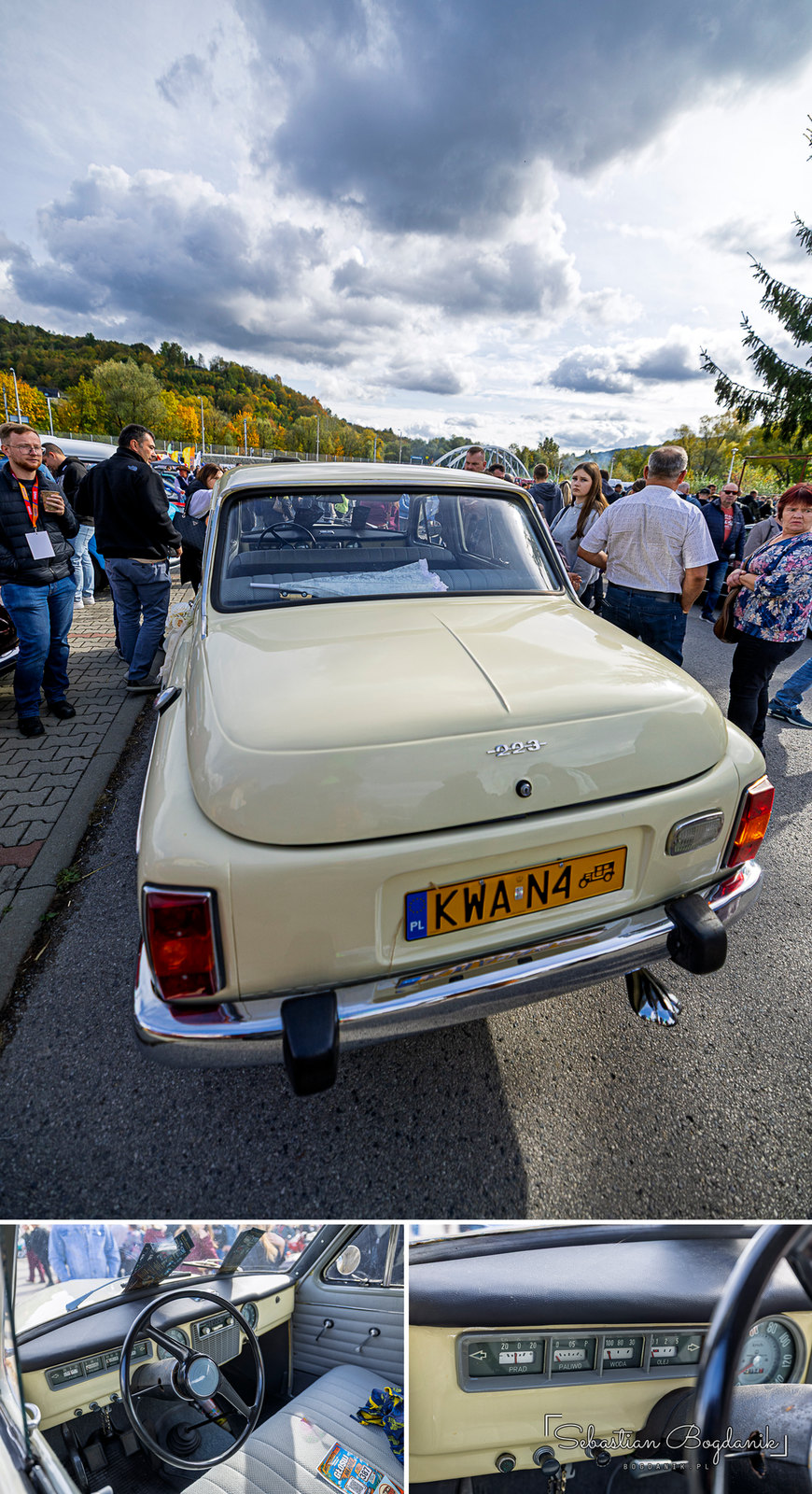 The Syrena 105, last of the Syrena line, built in Bielsko-Biała until 1983