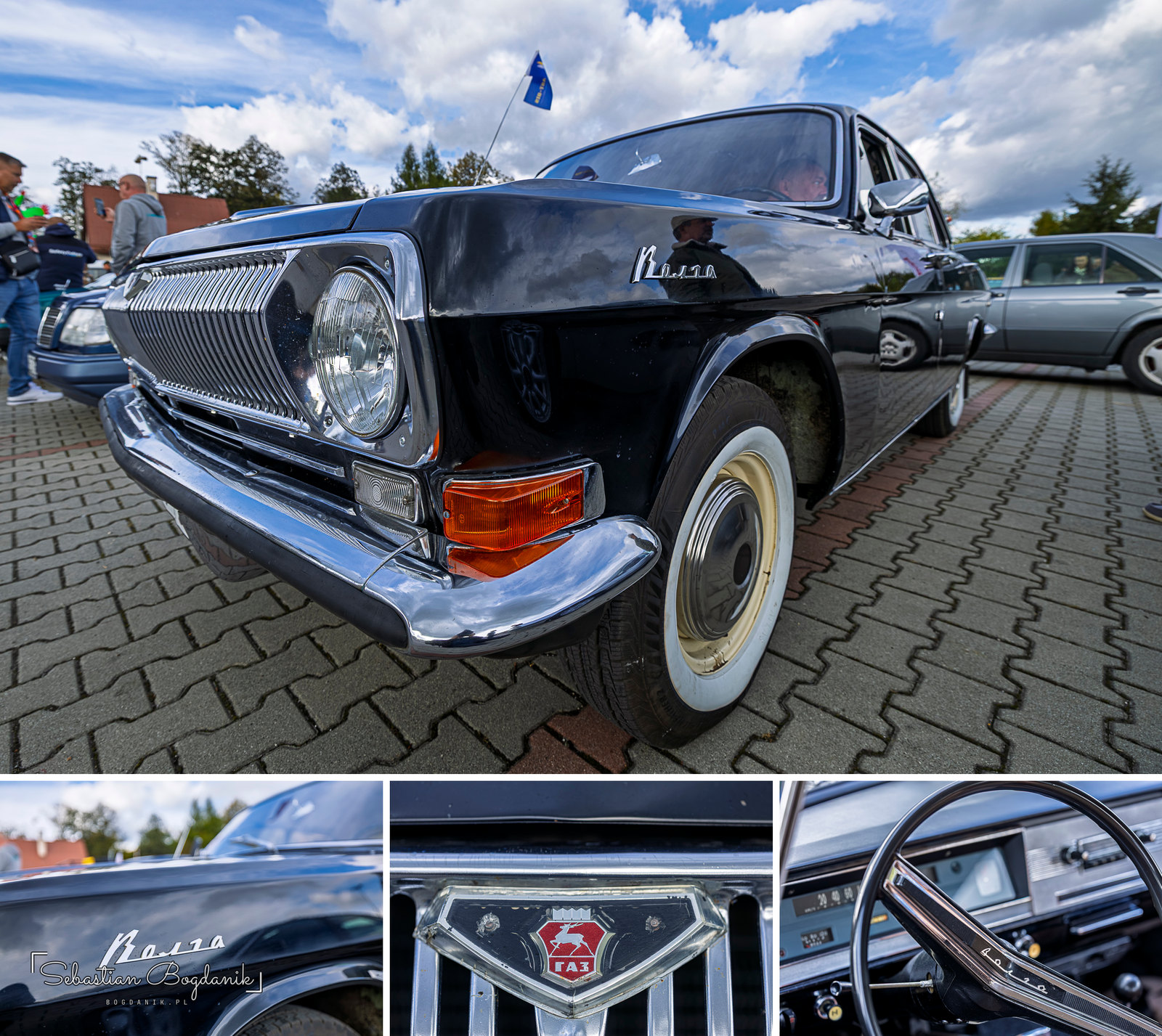 The GAZ-24 Volga, the Soviet Union’s executive sedan and taxi