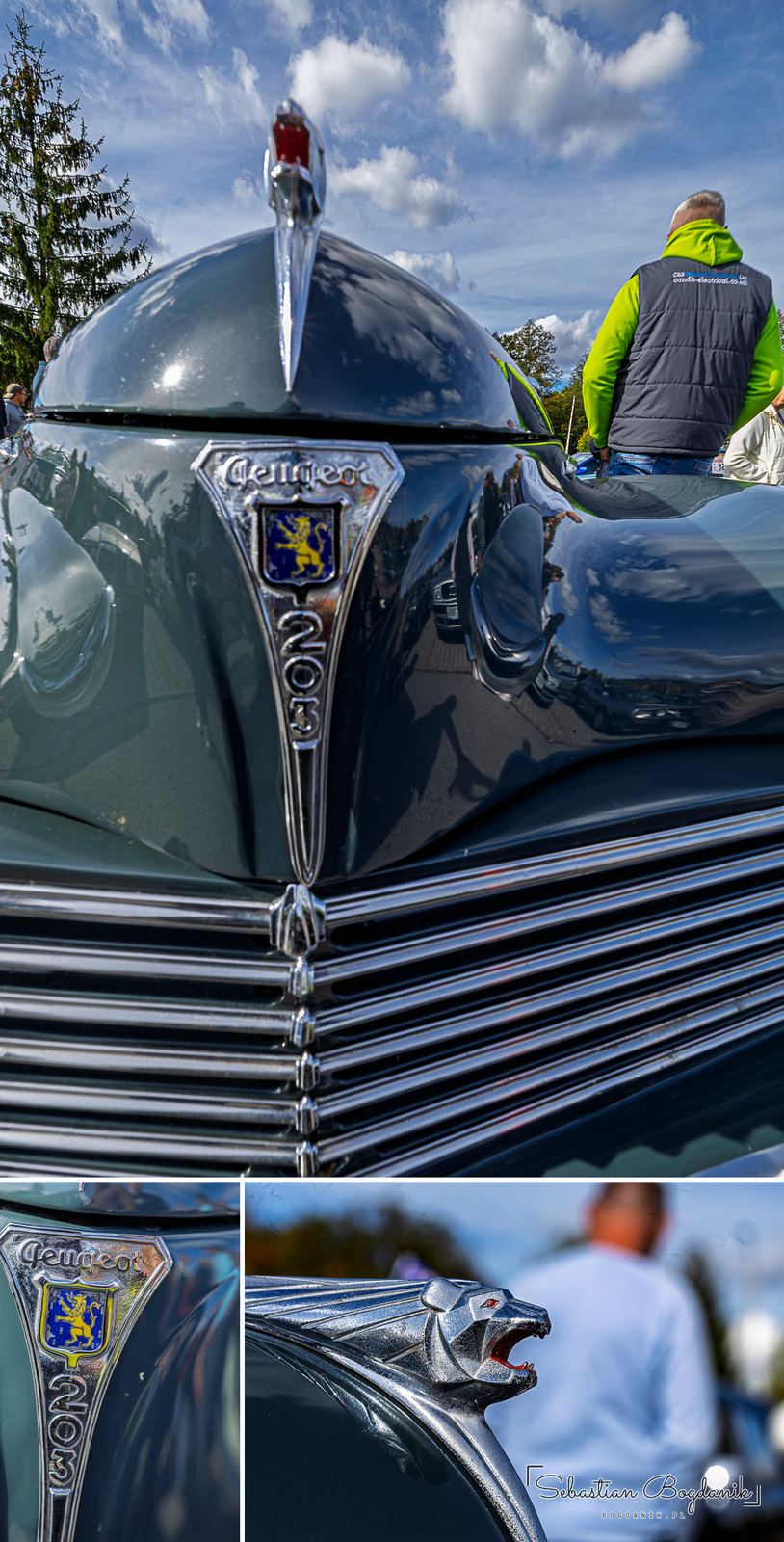The Peugeot 203, the company’s first all-new car after World War II, built from 1948 to 1960