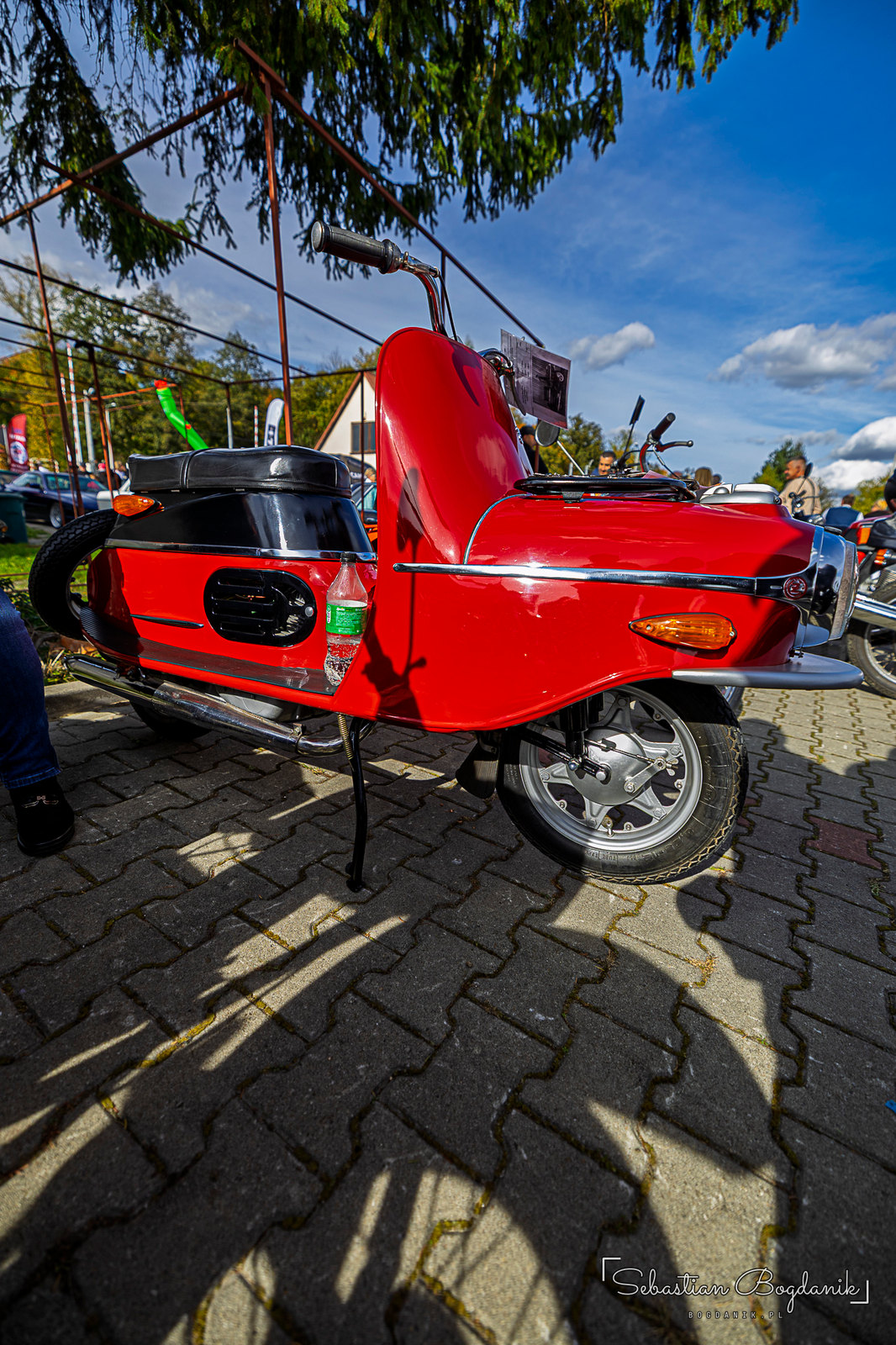 The Čezeta, a Czechoslovak scooter built from 1957 to 1964