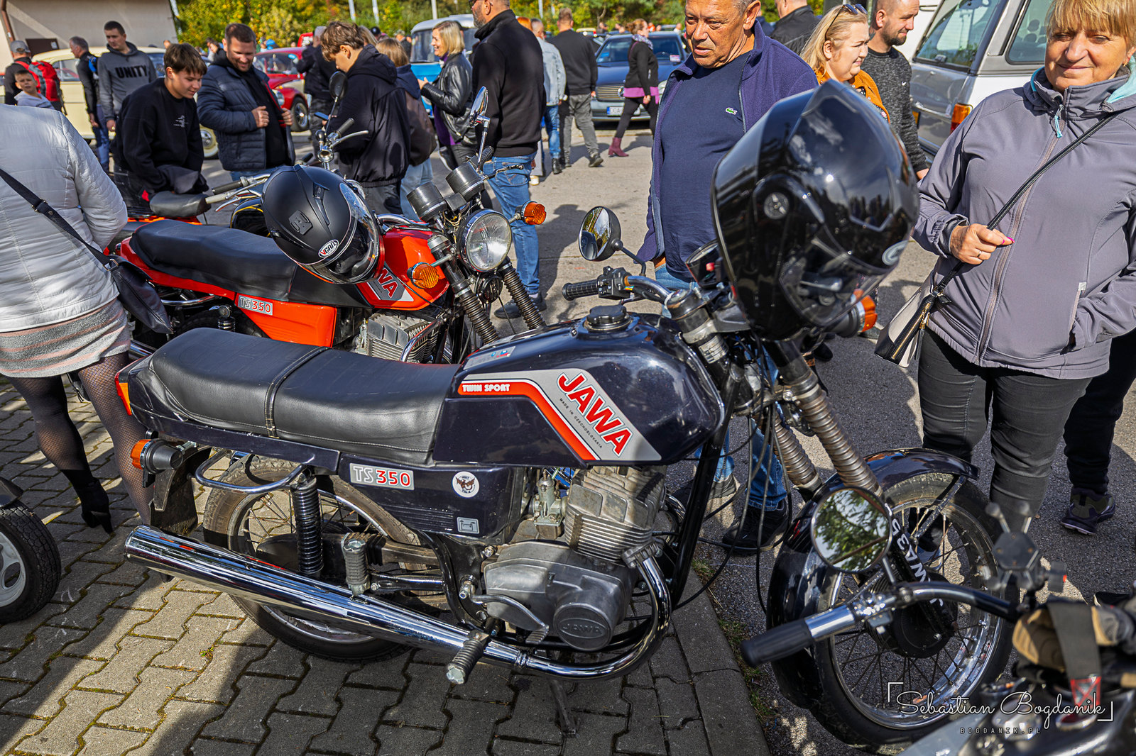 Jawa, a brand name built from two names: founder František Janeček bought a license from the German firm Wanderer, and JAneček plus